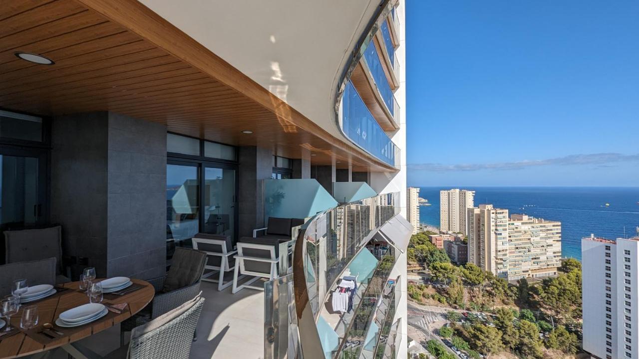 Sunset Waves Wow Apartment Benidorm Bagian luar foto